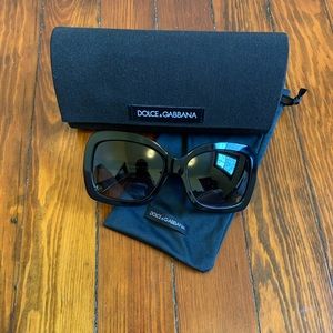 Dolce & Gabbana DD3047 Black Acetate Sunglasses